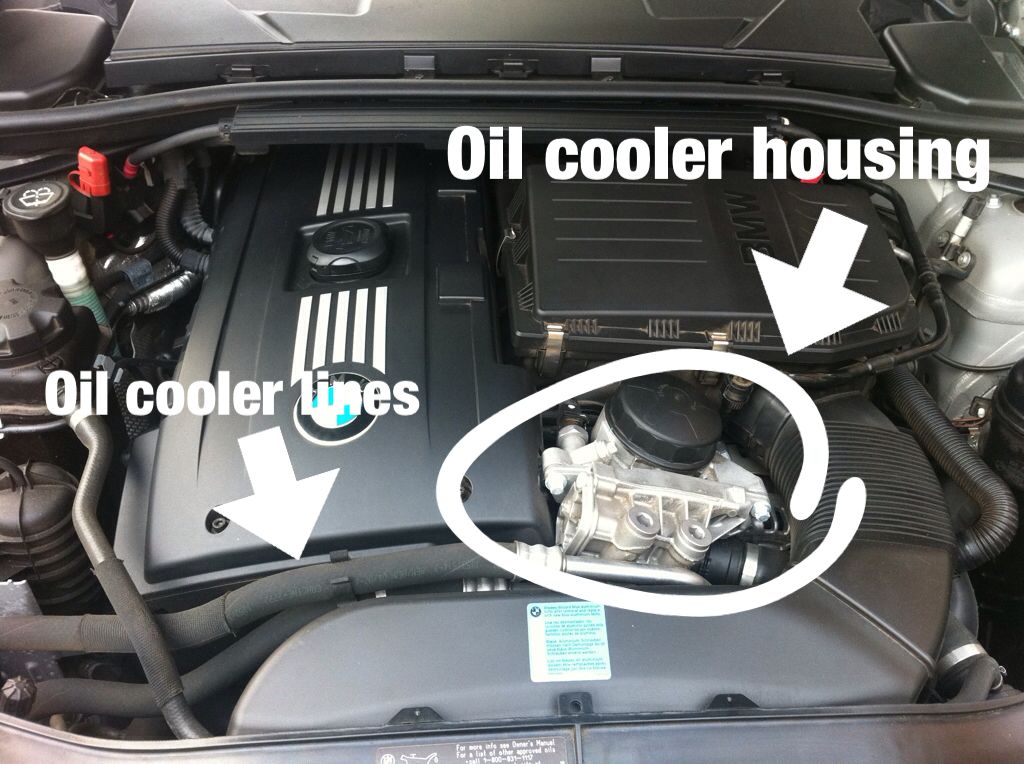 WTB N54 oil cooler housing